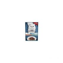 Nestle - Gourmet Perle Salmon and Saithe Mini Fillets In Gravy Wet Ca - 85g - 813574