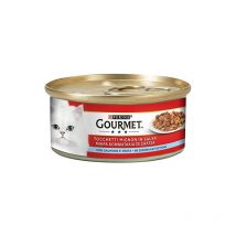 Red Tocchetti e Trancetti per Gatto da 195 gr Tocchetti Salmone e Trota - Gourmet