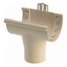 Gouttière pvc - Naissance à coller ø 25 sable - Girpi