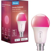 Govee H6004cc1 Led Cee F (a - G) Forme De Poire 9 W Rvb (ø X L) 60 Mm X 120 Mm 1 Pc(s) Y203563
