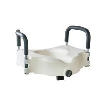 Govita - Rialzo Per Seduta Wc 12,5 Cm Rialzo Water Con Braccioli Fissi a Vite Centrale Portata 130Kg