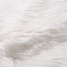 Govita - Tappeto Gonna copertura piedi albero di Natale in peluche bianco, decorazione della base albero di Natale, Pelliccia per Alberi di Natale,