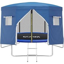 Tenda Telo Protettivo Copertura Per Trampolino Elastico 250 Cm Tenda Di Protezione Dalle Intemperie Per Tappeti Elastici Telone Antipioggia, 