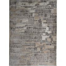 Thedecofactory - goyave kapla - Tapis vintage motif kapla beige 120x170