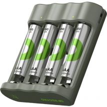 B441 Chargeur de piles rondes NiMH LR03 (aaa), LR6 (aa) - GP