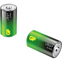 Gp Ultra Plus Mono (D)-Batterie Alkali-Mangan 1.5 v 2 St.