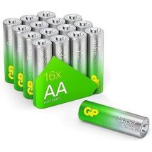 Gp Super Pile LR6 (aa) alcaline(s) 1.5 v 16 pc(s)