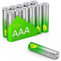 Piles Alcalines Aaa Gp Super 1,5 V 12 Pcs.