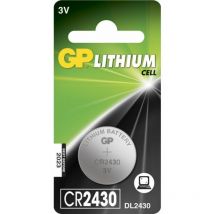 Battery Pila de Litio de 3V CR2430 (Blister 1 unidad) - GP
