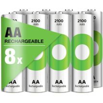 ReCyko Batteria ricaricabile Stilo (aa) NiMH 2100 mAh 1.2 v 8 pz. - GP