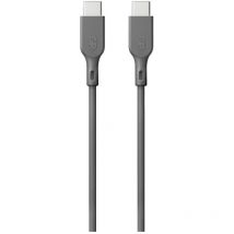 GP USB-Ladekabel USB 2.0 USB-C Stecker, USB-C Stecker 1.00 m Grau GPCBCC1PGYUSB252