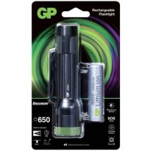 Gp Discovery GPDISFLCR41BL935 led (monocolore) Torcia tascabile a batteria ricaricabile 650 lm 40 h 179 g