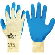 Showa GPKV1 Kevlar Latex Grip Gloves Size 9/L