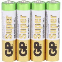 LR3 Piles Super Alcalines – GP Batteries – 7 ans de durée de vie – Alcaline – Ø10,5 x 44,5 mm
