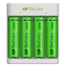 Recyko E211 USB-Ladegerät mit 4 x 1,5 v AA-Stiftbatterien und 4 x 1,5 v AAA-Mini-Stiftbatterien
