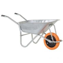GPC Wheelbarrow Galvanised Frame and Pan with Puncture Proof Wheel