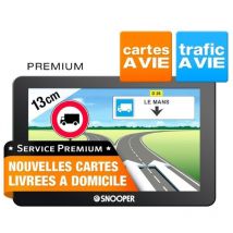 Gps Poids lourds Snooper PL5400 - carto gratuite a vie - Ecran 5p