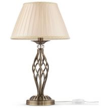 Grace Lampe de table en laiton et cristal, 1 lumière, E14