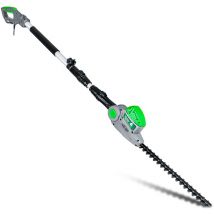 Gracious Gardens - Long Reach Hedge Trimmer Telescopic Extendable Electric Pole Saw Cutter Corded 550W