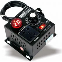 Gradateur, ac 220V 9A 4000W scr régulateur de tension moteur ventilateur régulateur régulateur de vitesse variateur
