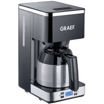 Graef FK 512 Cafetière noir Nombre de tasse=8 verseuse thermofuge, minuteur, écran