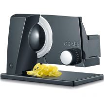 Graef - Allesschneider SKS100 Linie110 schwarz 343x237x252mm 485g rund Restehalter Kunststofftablett