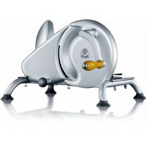 H9EU H9 Affettatrice Manuale per Pane in Metallo Acciaio Inossidabile/Legno, Argento - Graef