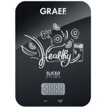 Ks 202 Bilancia da cucina digitale Portata max.=5 kg Nero - Graef