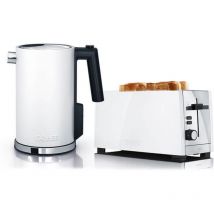 Graef - White Kettle & 4 Slice Toaster Set