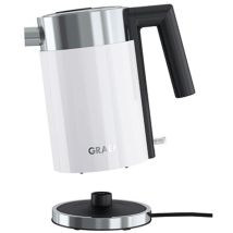 Graef - Wk401eu Bouilloire Acier Inoxydable, Blanc Contenance: 1 L