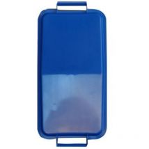 Graf Deckel Mehrzweck-Behälter eckig 60 Liter blau