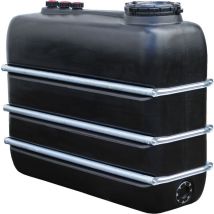 Graf - Raumspartank 2000 Liter schwarz aus lebensmittelechten pe