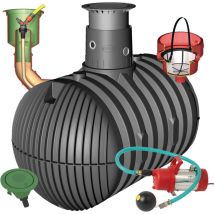 Graf Regenwasser-erdtank Carat Xl 10000l Garten-komfort Begehbar