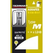 Graffette 12 mm - tipo m Techman