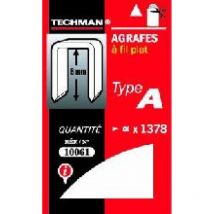 Graffette 8 mm - tipo d Techman