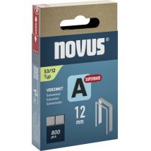 Graffette a filo metallico sottile - tipo 53 800 pz. Novus 042-0780 Dimensioni (l x l x a) 12 x 11.3 x 12 mm
