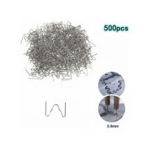 Graffette punti metallici per pistola saldatore plastica 500PZ 0.6MM - outside