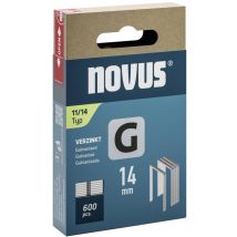 Graffette - tipo 11 600 pz. Novus 042-0799 Dimensioni (l x l x a) 14 x 10.6 x 14 mm