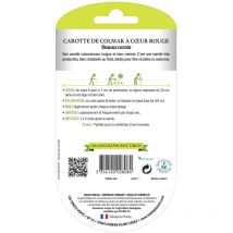 BIO-Karotten-Samen Colmar mit rotem Herzen Die grünen Finger