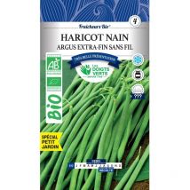 Graines haricot nain argus bio Les Doigts Verts 30g