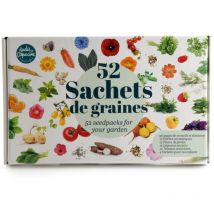 Coffret 52 sachets de graines