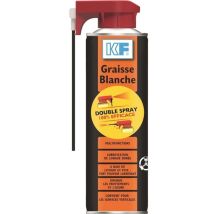 Graisse Blanche Multifonctions Double Spray 650ml Brut Kf Industrie
