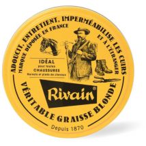 Graisse cuirs 100ml blonde - Rivain