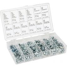 Boîte d'assortiment de graisseurs 140 pièces 215 mm 1 pc(s) - Pressol