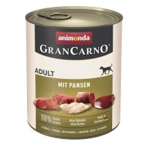 GranCarno Hundenassfutter Adult Pansen 800 g Nassfutter - Animonda