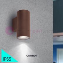 Applique led da parete mod. Granada 1 colore corten