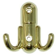 Grand crochet double zamak laitonné Cadap CR007/1A