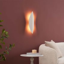Grand éclairage mural blanc LED indirecte 6W - Moana