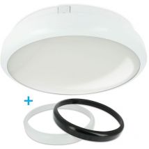 Arum Lighting - Grand hublot ou Plafonnier kara led Extérieur IP65 Rond 27W Eq 200Watts