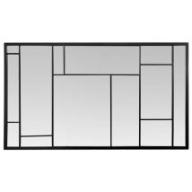 Emde - Grand miroir artiste noir 80x140cm
